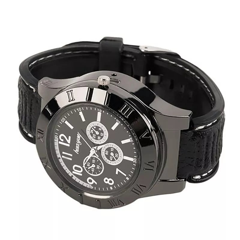 Watch with Electric Lighter – ساعة بولاعة كهربائية